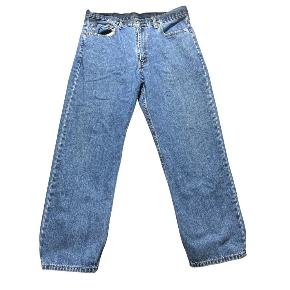 Levis 550 Relaxed Fit Jeans Mens 36x30 Blue Medium Wash Denim Pants